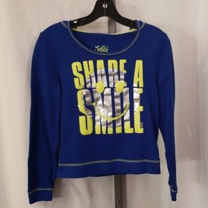 Justice sequin graphic hoodie